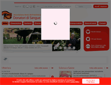 Tablet Screenshot of donatorisangue.org
